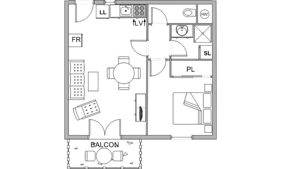 Вилла Au Jardin Du Golfe Le Plan-de-la-Tour Экстерьер фото